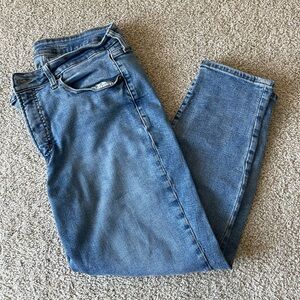Old navy women’s OG straight high rise jeans - 14 SHORT